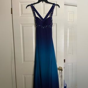 Y2K style prom dress